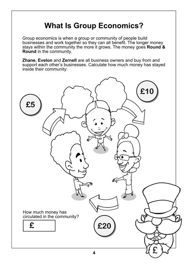 Round & Round Activity book page 4