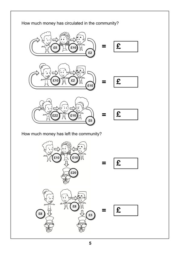 Round & Round Activity book page 5