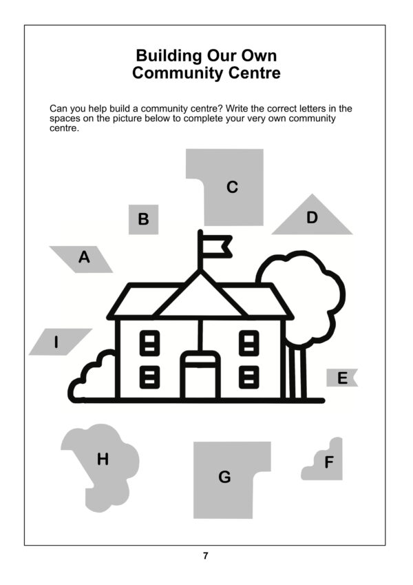 Round & Round Activity book page 7