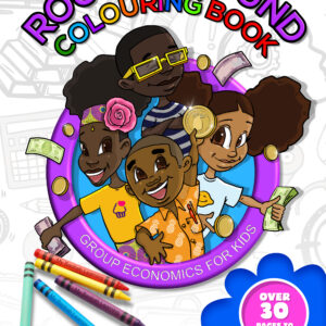 Round & Round Colouring Book