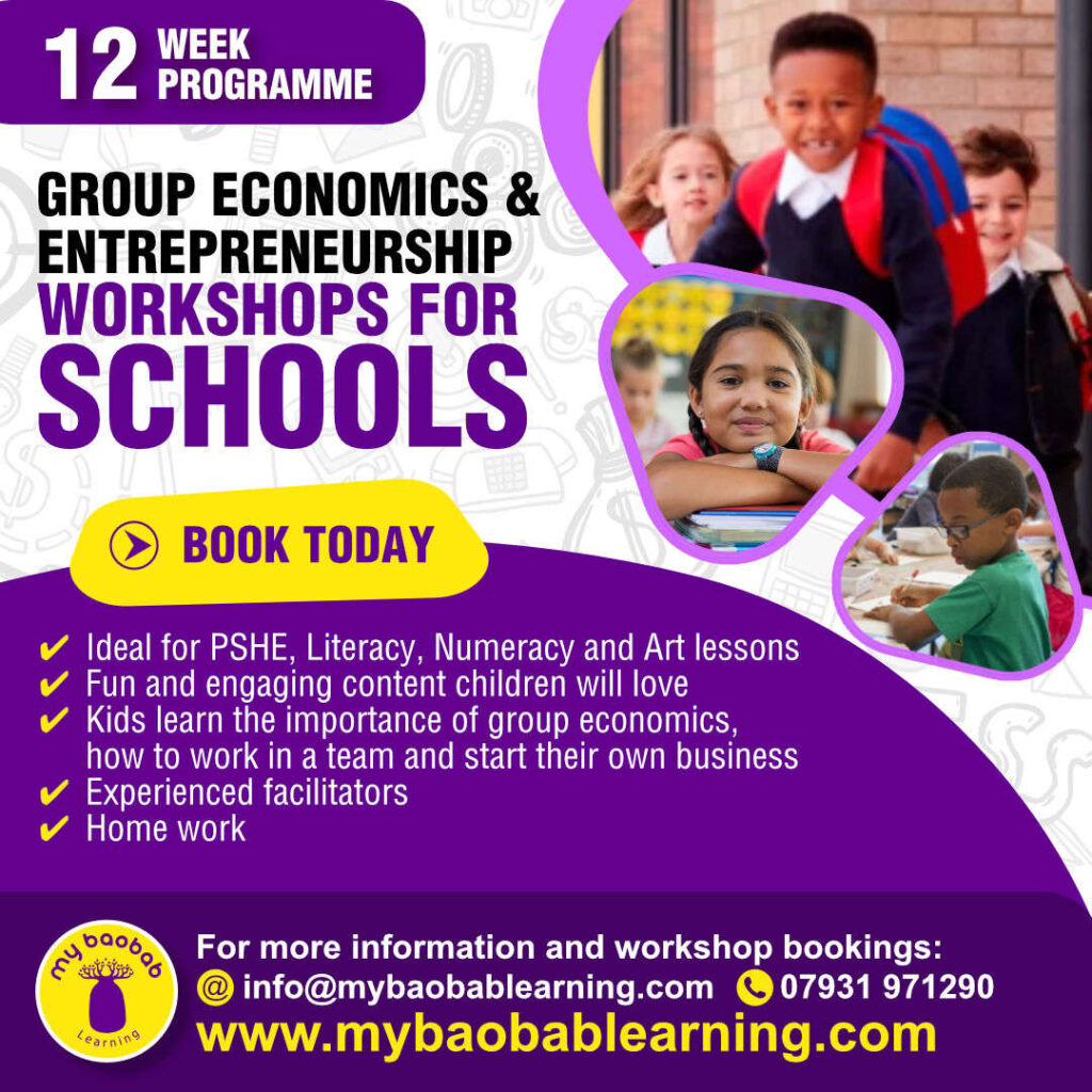 12-Week programme schools workshops