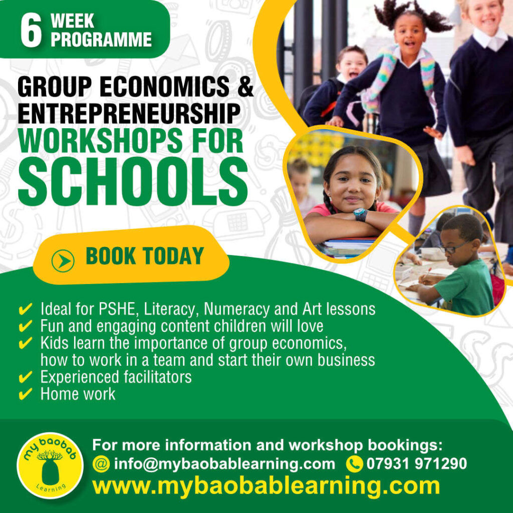6-Week programme schools workshops