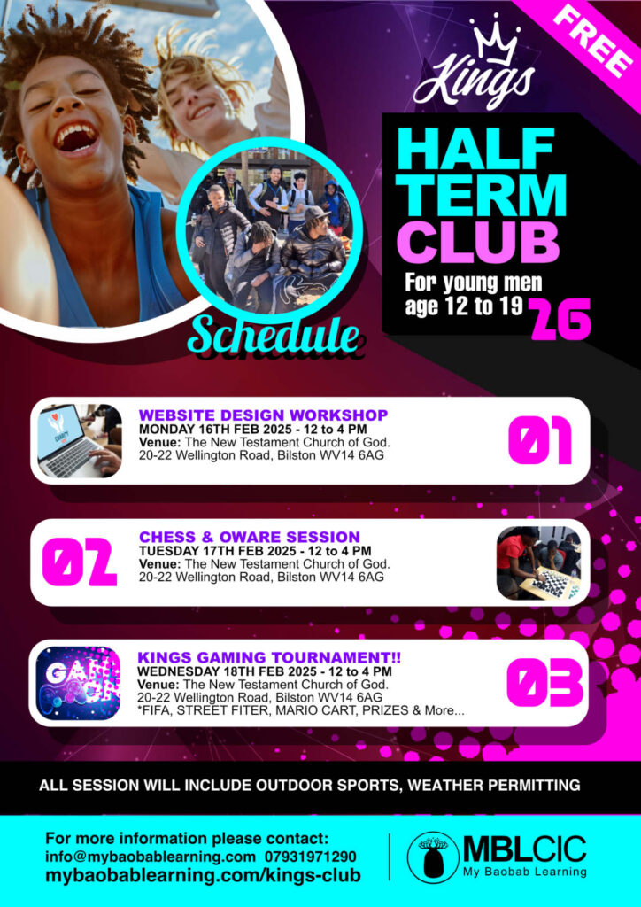 KINGS - Feb Half term Club flyer 2026